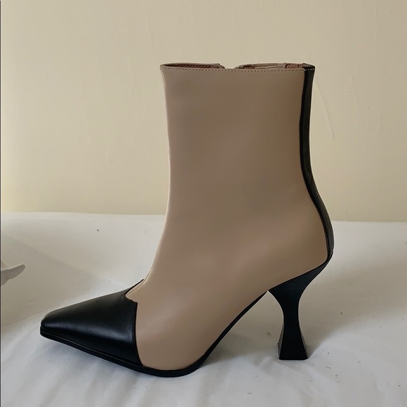NEW Jeffrey Campbell Free People Leather Boots 5 - Picture 3 of 4